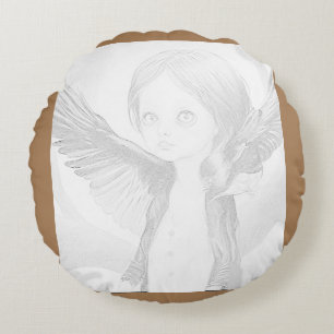 birthday kids party cool colour paint your own round cushion