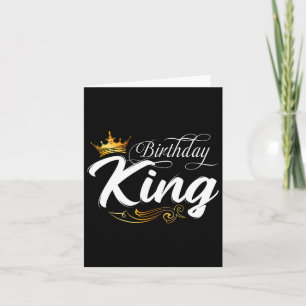 Birthday King Dad Daddy Father Fathers Day  Card