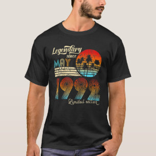 Birthday Legendary Since May 1992 Gift T-Shirt