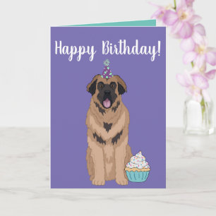 Birthday Leonberger Card
