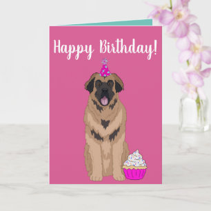 Birthday Leonberger Card