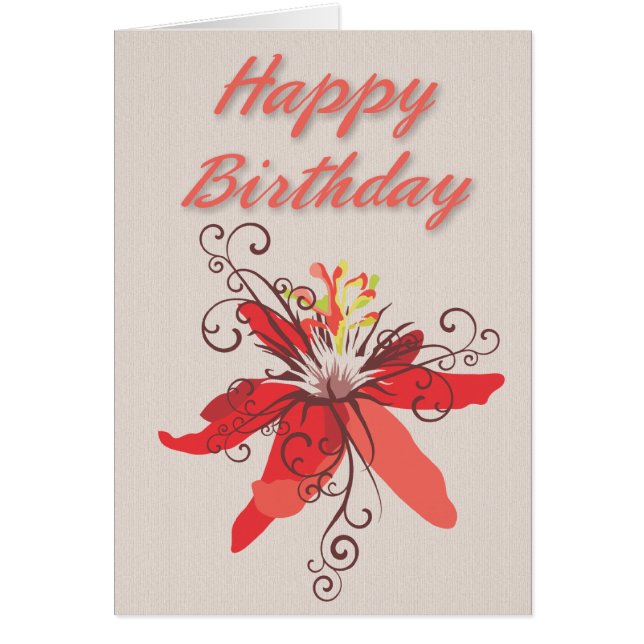 Birthday Lilly (Front)