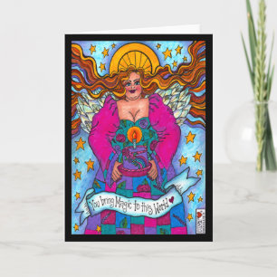 Birthday Magic Angel Card