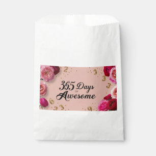 Birthday magic floral countdown shopping favour ba bags