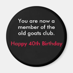 birthday magnet