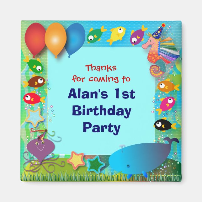 Birthday Magnets: 002 Magnet (Front)