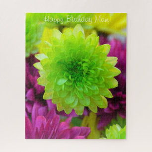 Birthday Mam. Jigsaw Puzzle