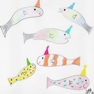 Birthday - Many Birthday Fishes to You Card