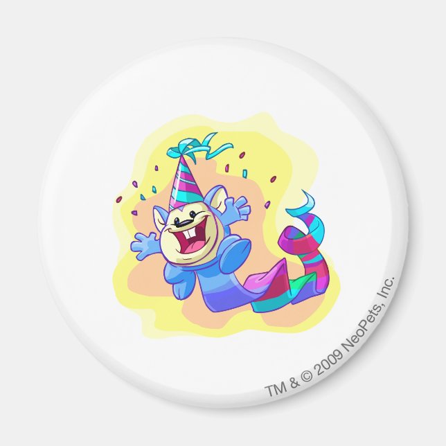 Birthday Meerca Magnet (Front)