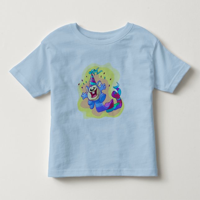 Birthday Meerca Toddler T-Shirt (Front)