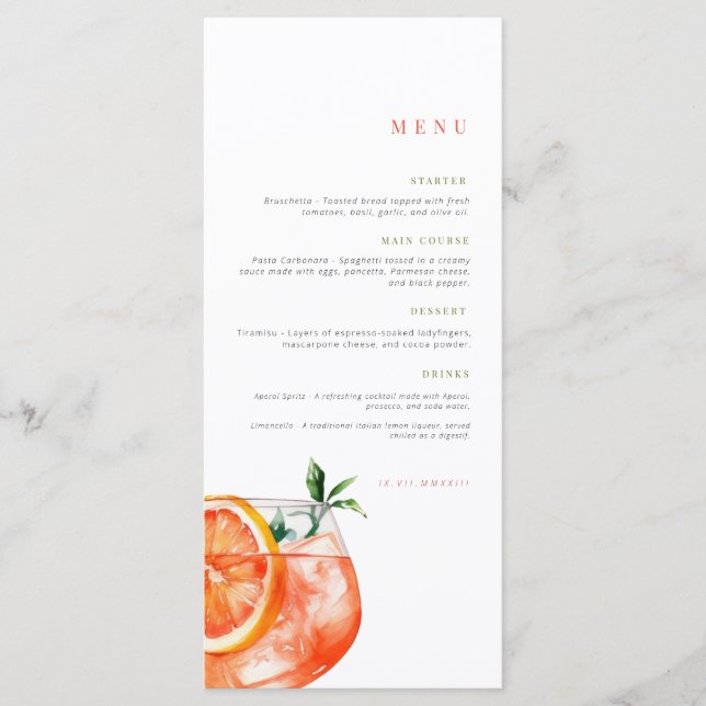 Birthday Menu | Celebration menu | Pizza party (Front)
