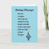 Birthday Messenger - a birthday card