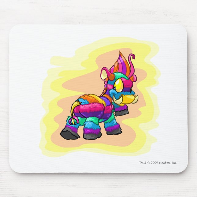 Birthday Moehog Mouse Mat (Front)