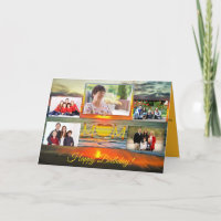 Birthday Mom 1738 Collage Greeting Card