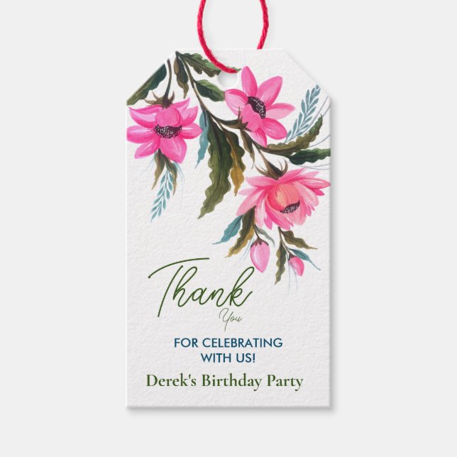  Birthday Moment  Gift Tags (Front)