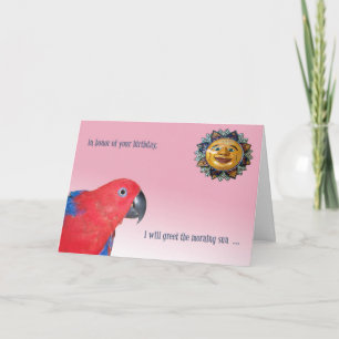 Birthday Morning Greeting Card