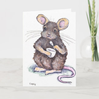 Birthday Mouse  Card