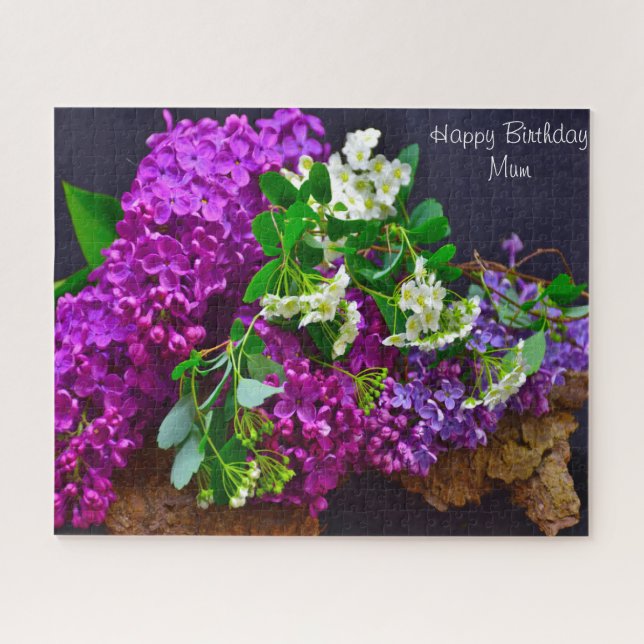 Birthday Mum Jigsaw Puzzle (Horizontal)