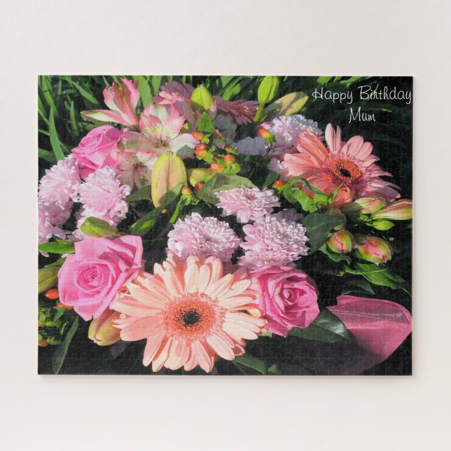 Birthday Mum Jigsaw Puzzle (Horizontal)