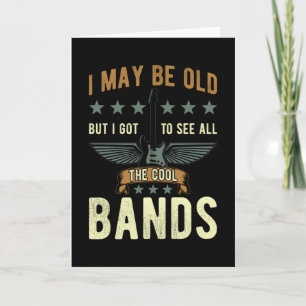 Birthday Music Fan Gift Card