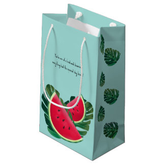 Birthday my friends, cute watermelon!  small gift bag