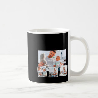 Birthday Name Age Photo Collage Coffee Mug