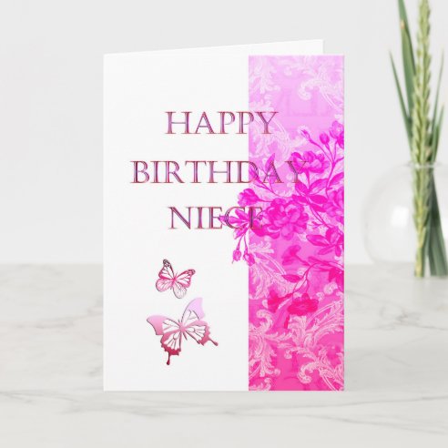 niece birthday cards zazzle uk