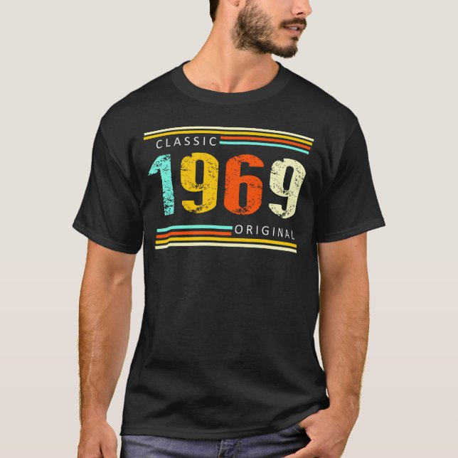 Birthday Of 1969 Original 55Th T-Shirt (Front)
