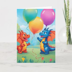 Birthday / or Other Parties-  Folded Greeting Card