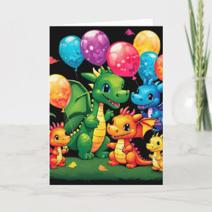 Birthday / or Other Parties-  Folded Greeting Card