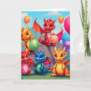 Birthday / or Other Parties- Folded Greeting Card