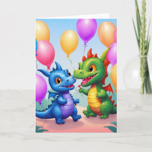 Birthday / or Other Parties- Folded Greeting Card