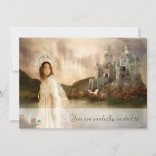 Birthday or Wedding Shower Fantasy Invitation