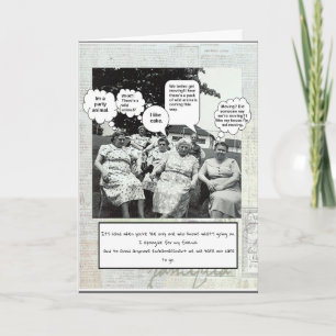 Birthday Over The Hill Card