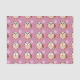 Birthday Owl Tissue Paper