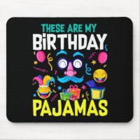 Birthday Pajama Cute Top Pj Girls Sleep