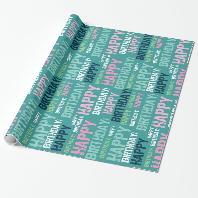 Birthday Paper (Unrolled)