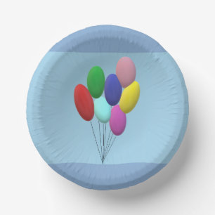 Birthday Paper Bowls (boy) Plate