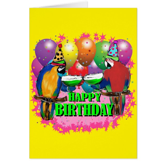 BIRTHDAY PARROTS (Front)