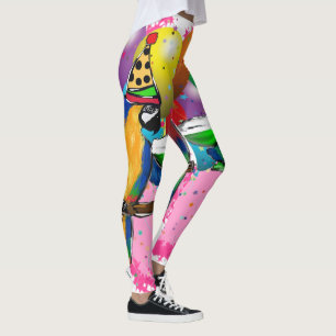 Birthday Parrots Leggings