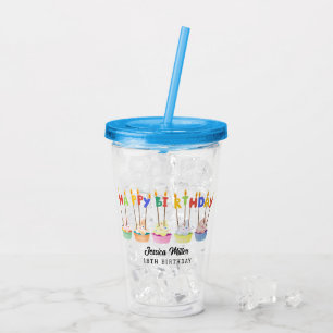 BIRTHDAY Party Acrylic Tumbler