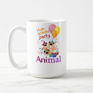 Birthday Party Animal Coffee Mug - Perfect Gift 