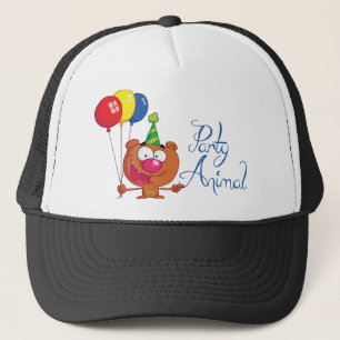 Birthday Party Animal Trucker Hat