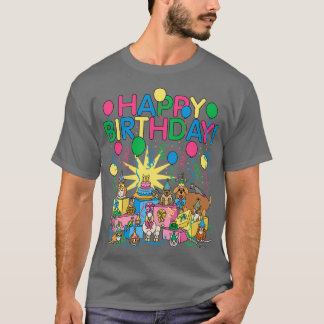 Birthday Party Animals  T-Shirt