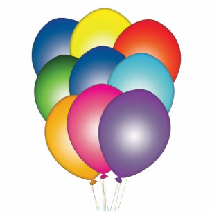 Birthday Party Balloons Photo Sculpture Decoration
