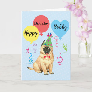 Birthday Party Balloons Tervuren Card