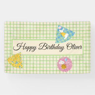 Birthday Party Banner with custom message