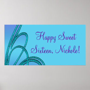 Birthday Party Banners Posters