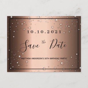 70th Birthday Save The Date Cards Zazzle Uk