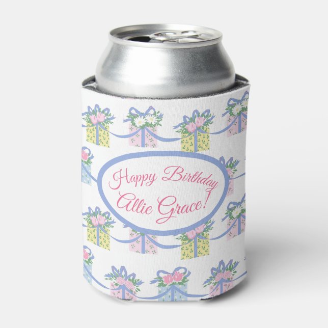 Birthday Party Can Cooler - Every Day is a Gift (Can Front)